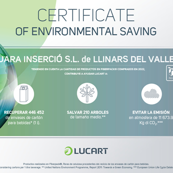 certificat ecològic