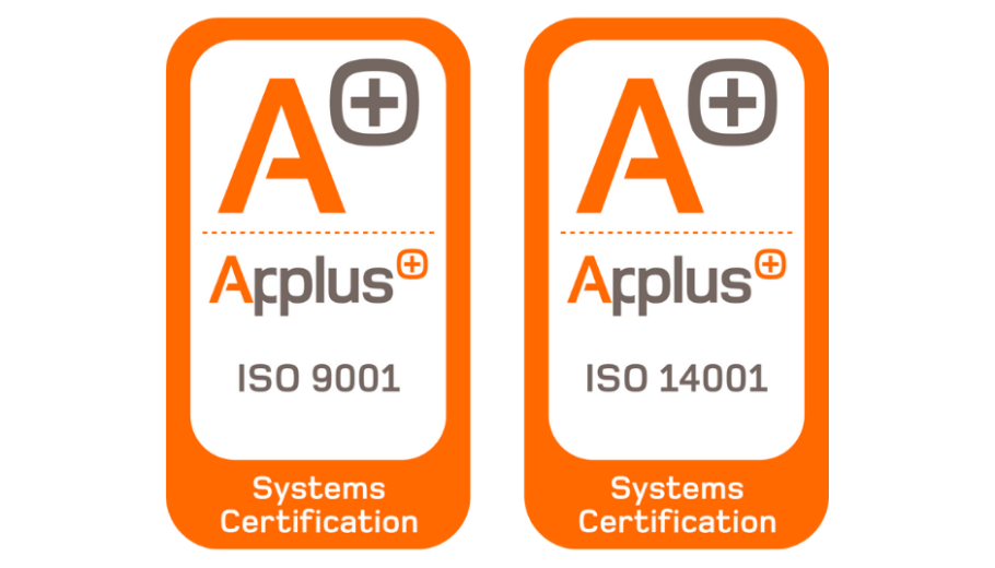 Certificats ISO 9001 i 14001
