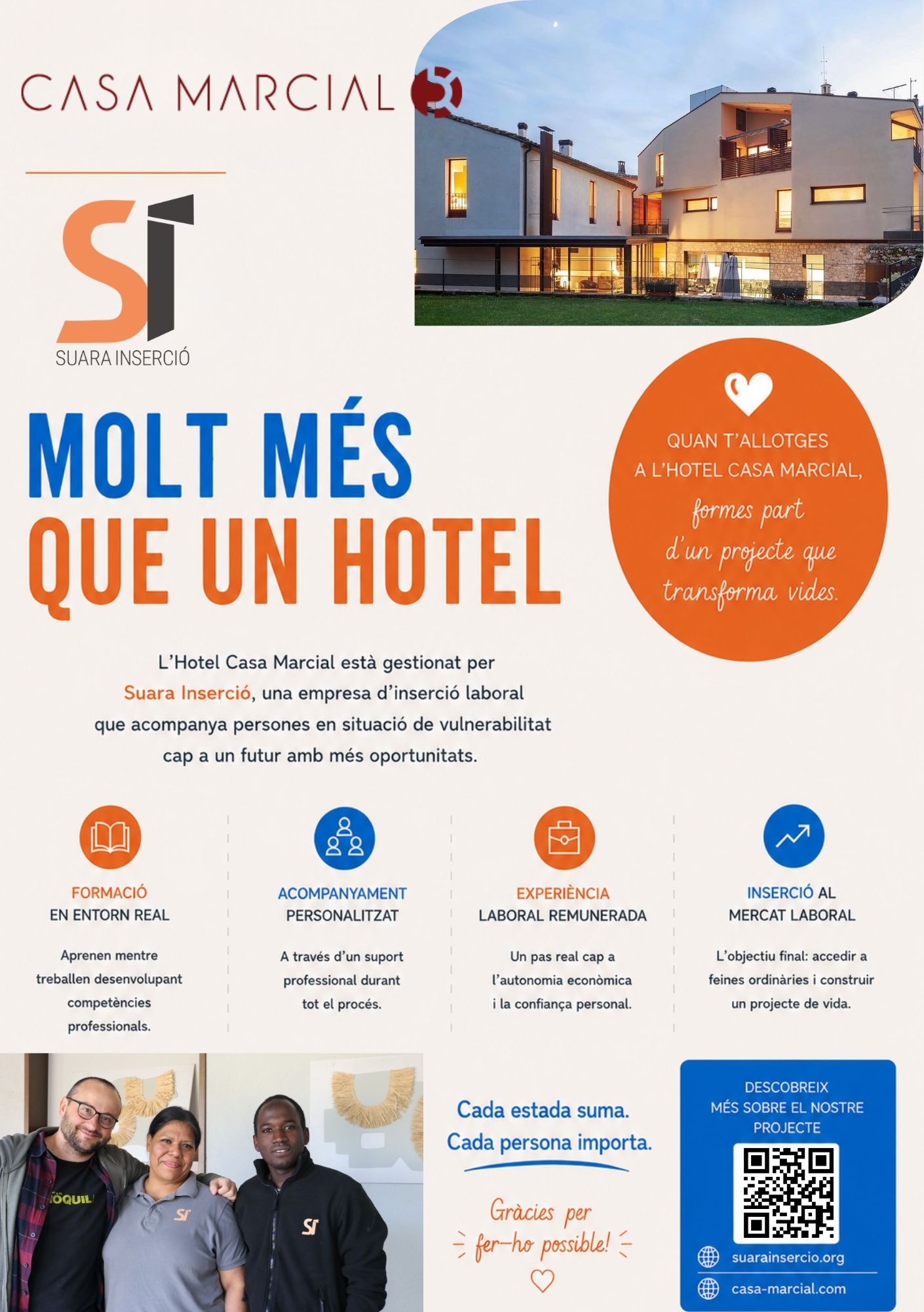 flyer hotel casa marcial
