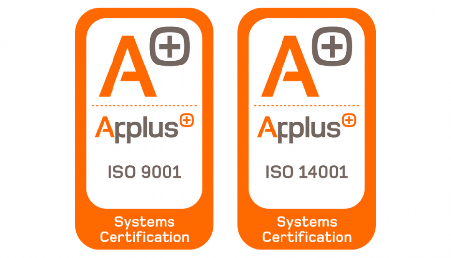 Certificado ISO 9001 y 14001