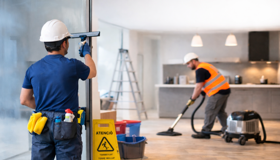 Professionals-netejant-a-fons