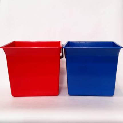 Cubo 6L con Asa Azul TTS
