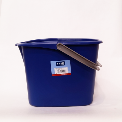 Cubo Con Esscurridor Rectangular Azul Pla
