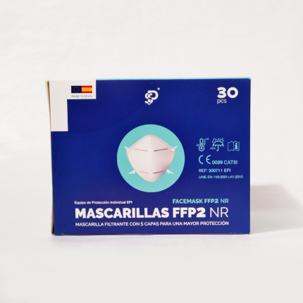 FFP2 NR Mascarilla filtrante Cat III