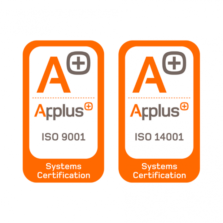 Certificado ISO 9001 y 14001